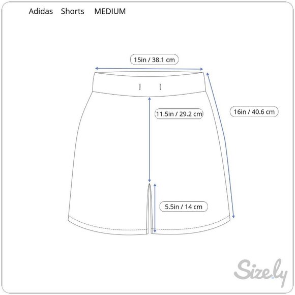 Adidas Womens Candace Parker Exhibit Select Air Shorts Blue Dawn NEW Medium - Picture 4 of 9